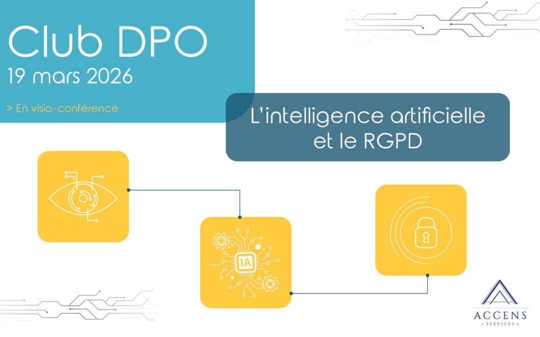 Club DPO 2026 – L’intelligence artificielle et le RGPD